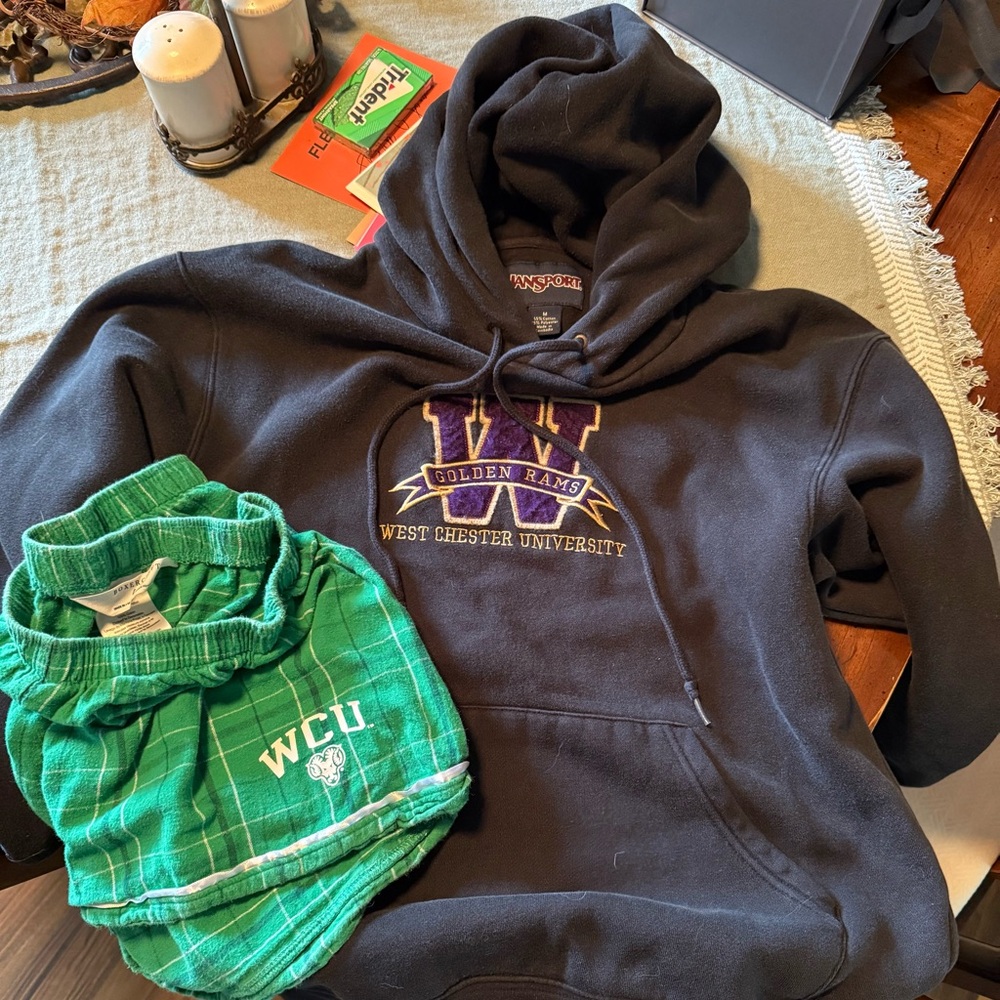 West Chester University Black Hoodie